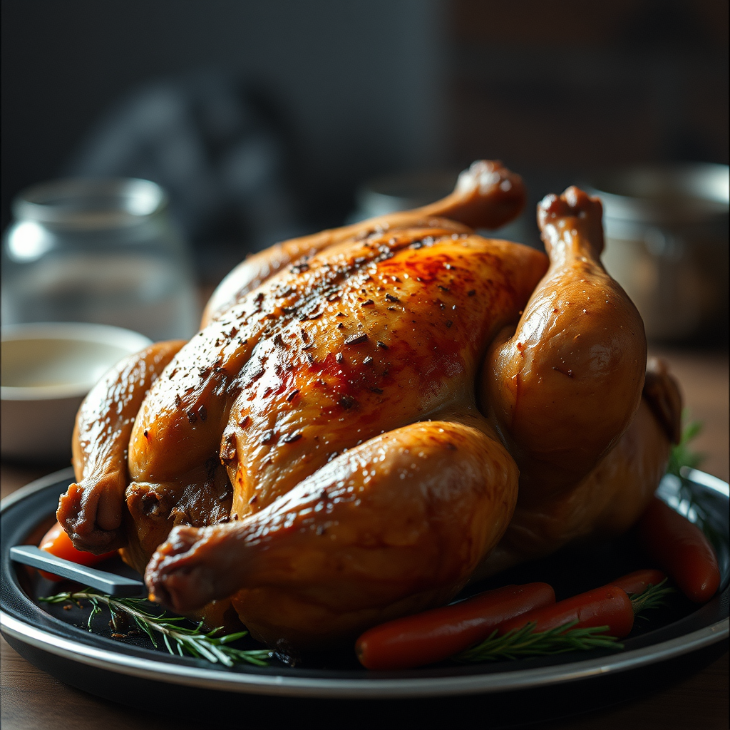 whole roasted chicken